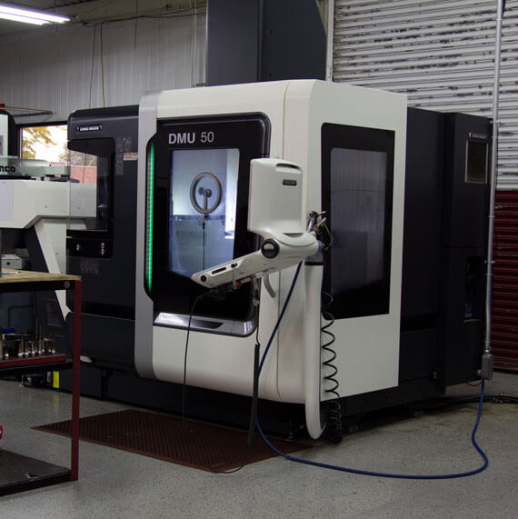 2018 DMG Mori DMU50 5-Axis CNC Machine