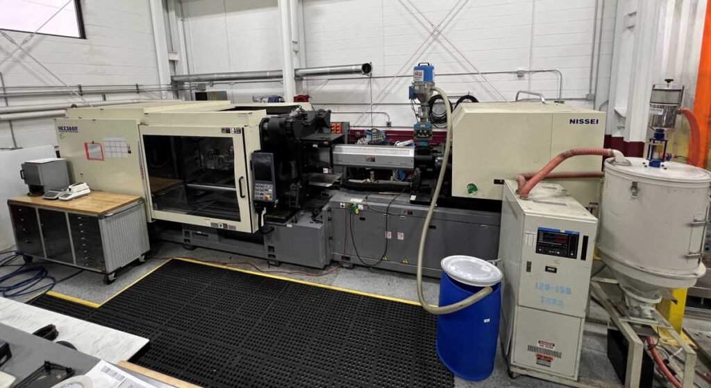 Nissei NEX360IV Tac IV – all electric press
